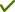 Tick Icon