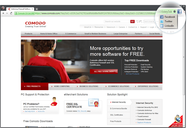 download comodo dragon browser