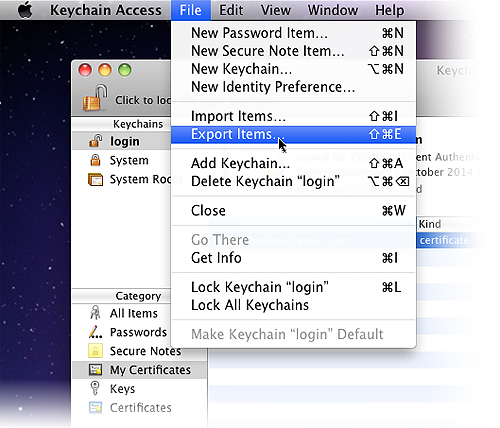 Safari certificate manager Safari certificate manager